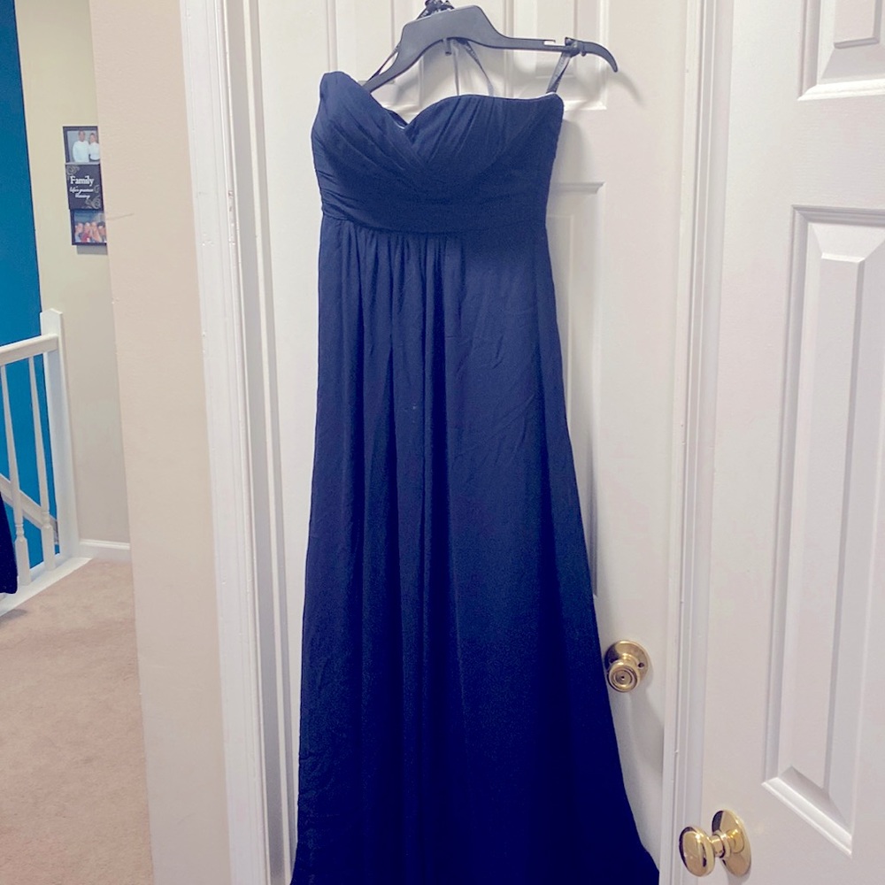 Navy blue dress